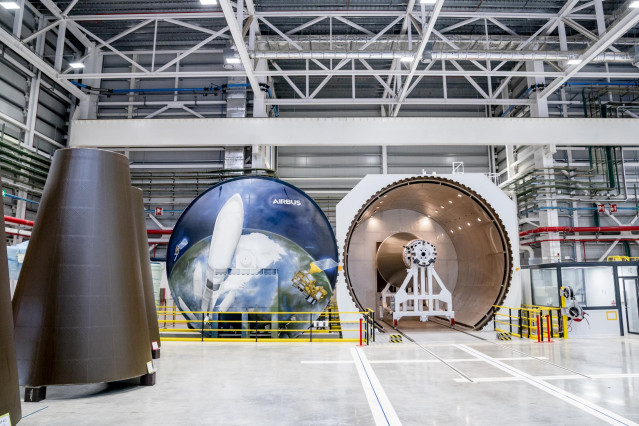 Archivo - Interior de la planta de Getafe de Construcciones Aeronáuticas S.A, a 13 de marzo de 2023, en Getafe, Madrid (España).
