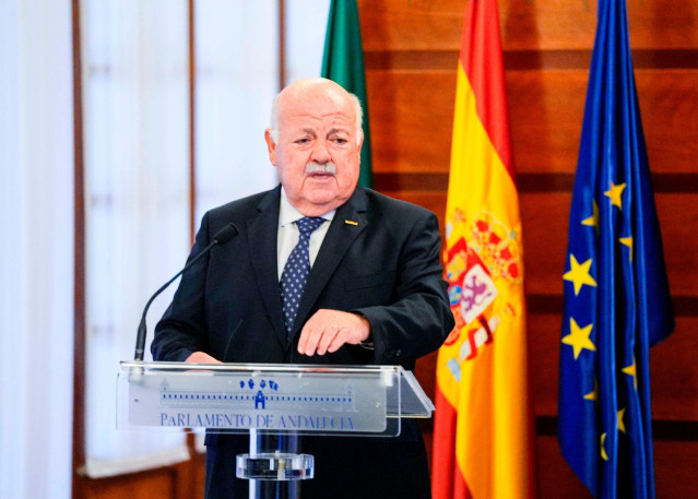 El presidente del Parlamento andaluz, Jesús Aguirre.