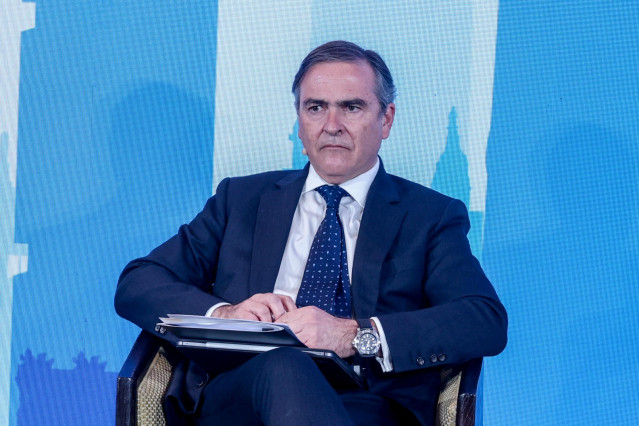 Archivo - El vicepresidente del consejo de administración de Tubacex,  Ignacio Mataix, en la XIII Edición del Foro Spain Investors Day en el Hotel Mandarín Oriental Ritz, a 11 de enero de 2023, en Madrid (España).