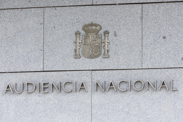 Archivo - Vista de la fachada de la Audiencia Nacional, a 19 de marzo de 2024, en Madrid (España).