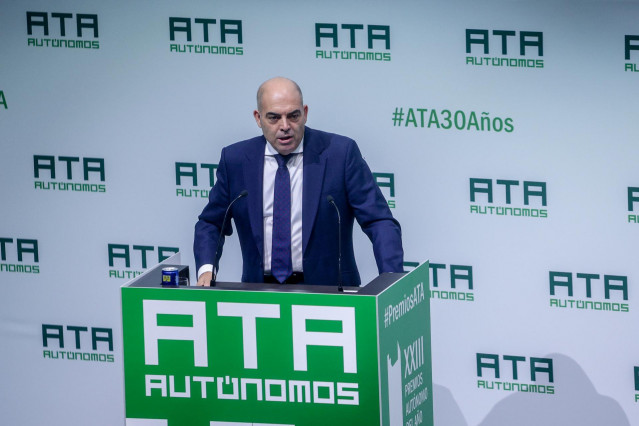 El presidente de ATA, Lorenzo Amor
