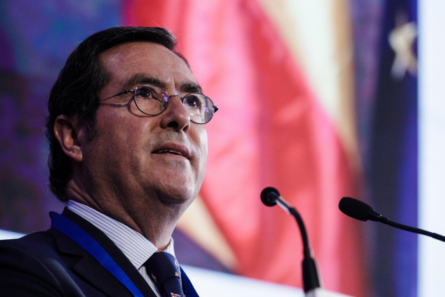 Archivo - El presidente de la CEOE, Antonio Garamendi.