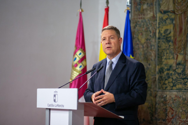El presidente de Castilla-La Mancha, Emiliano García-Page.