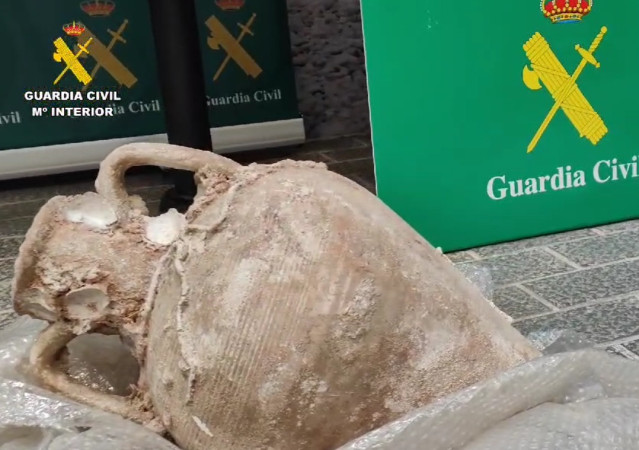 Una de las piezas recuperadas.