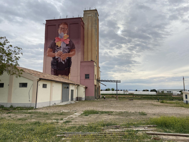 Archivo - Silo titulado House of giants  en Ciudad Real, Castilla-La Mancha