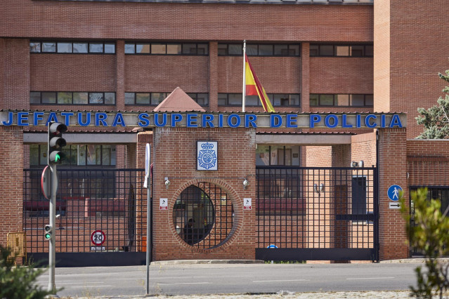 Archivo - Fachada de la Jefatura Superior de Policía de Madrid, a 7 de julio de 2024, en Madrid (España).