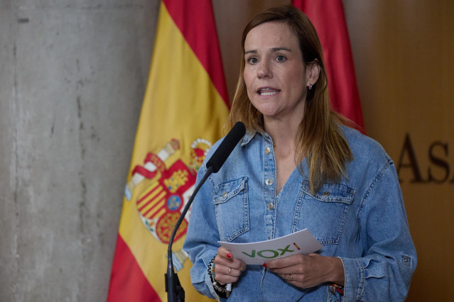 La portavoz de VOX en la asamblea, Isabel Pérez Moñino-Aranda.