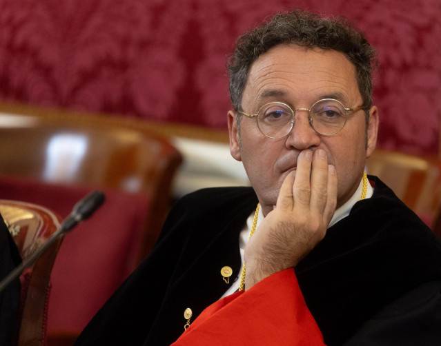 El fiscal general del Estado, Álvaro García Ortiz, en la sede del Consejo de Estado, a 7 de noviembre de 2024, en Madrid (España).