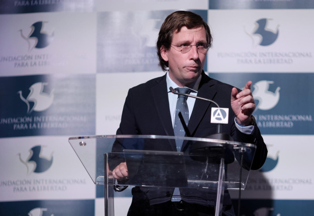 Archivo - El alcalde de Madrid, José Luis Martínez-Almeida. Archivo.