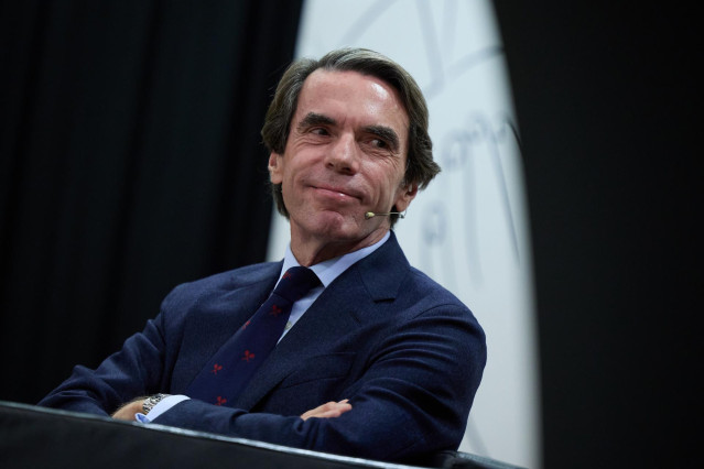 El expresidente del Gobierno José María Aznar