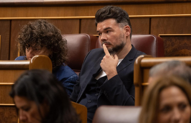 El portavoz de ERC en el Congreso, Gabriel Rufián, a 30 de octubre de 2024, en Madrid (España).