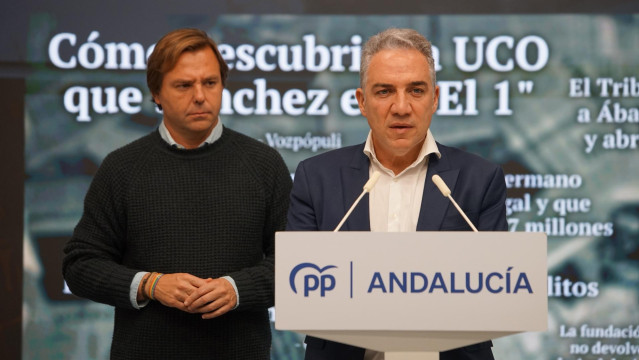 Elías Bendodo, este sábado
