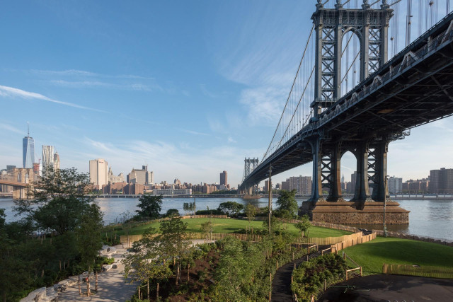 Archivo - Puente de Manhattan Brooklyn (Nueva York)