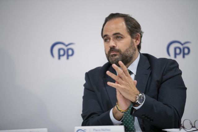 El líder del PP en Castilla-La Mancha, Paco Núñez.
