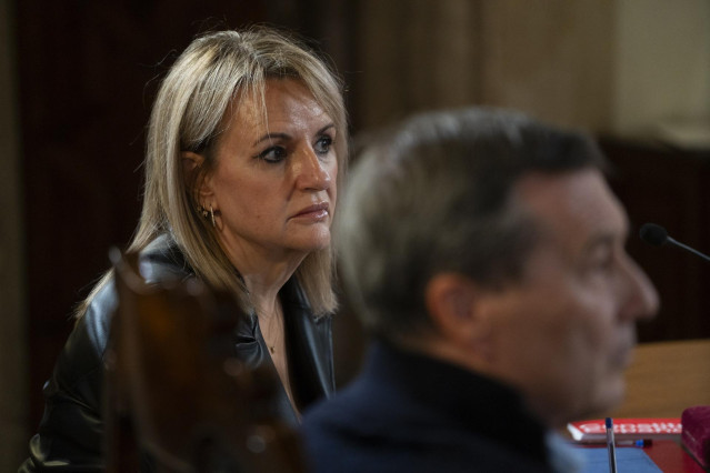 La ya consellera de Turismo, Industria, Innovación y Comercio de la Generalitat Valenciana, Nuria Montes, durante el pleno extraordinario del Consell de la Generalitat, a 12 de noviembre de 2024, en Valencia