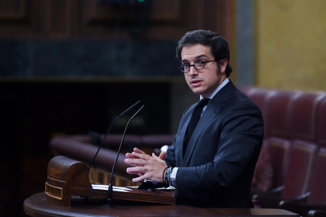 El diputado de VOX José María Figaredo, a 29 de octubre de 2024, en Madrid (España).