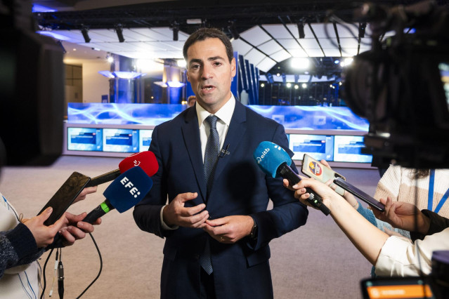 El lehendakari, Imanol Pradales, en Bruselas