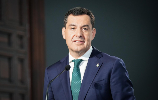 El presidente de la Junta de Andalucía, Juanma Moreno, en una imagen de archivo.