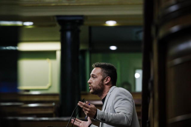 Archivo - El diputado del PSC en el Congreso , Arnau Ramírez