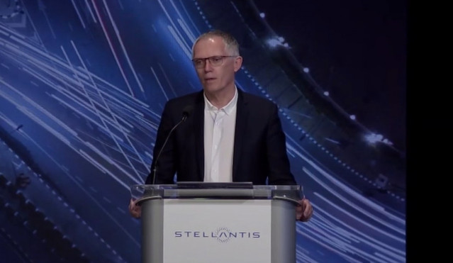 Archivo - Las acciones de Stellantis se desploman un 8,3% en bolsa tras la renuncia de Carlos Tavares como CEO.
