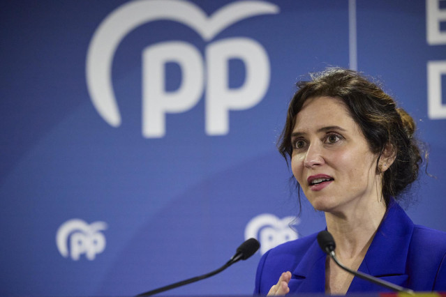 Archivo - La presidenta de la Comunidad de Madrid y del PP de Madrid, Isabel Díaz Ayuso. Archivo.