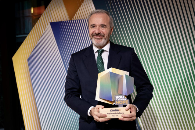 El presidente del Gobierno de Aragón, Jorge Azcón.