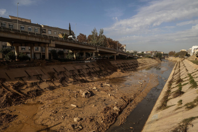 Barranco del Poyo, a 2 de diciembre de 2024, en Valencia