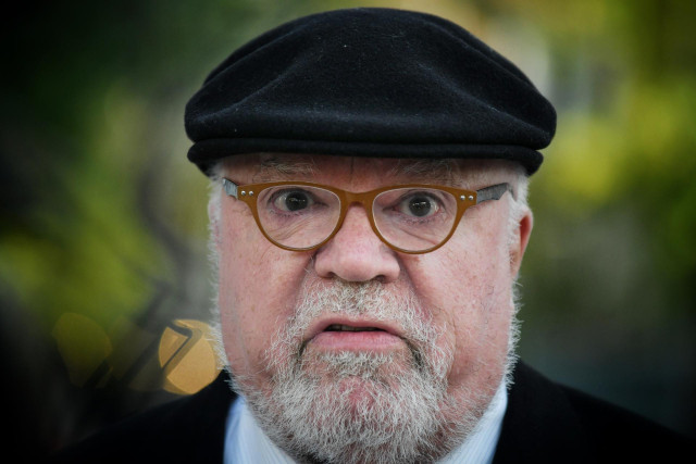 El comisario jubilado José Manuel Villarejo a su llegada a un juicio en la sede de la Audiencia Nacional, a 18 de noviembre de 2024, en Madrid (España).
