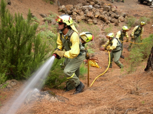 Brigadas de Refuerzo de Incendios Forestales de Tragsa