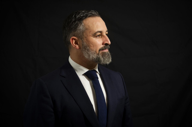 El líder de VOX, Santiago Abascal, posa para Europa Press, a 29 de noviembre de 2024, en Madrid (España).