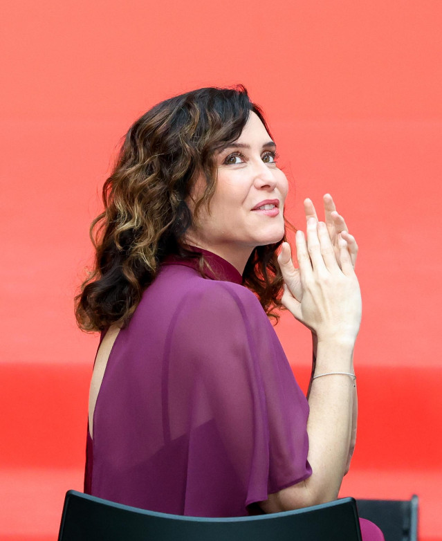 La presidenta de la Comunidad de Madrid, Isabel Díaz Ayuso
