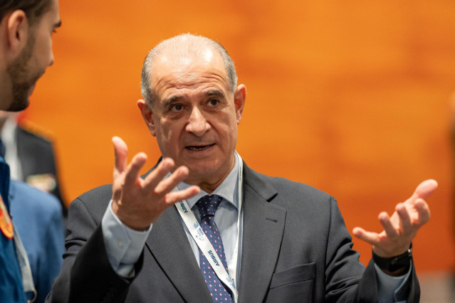 Archivo - El director general de la Policía, Francisco Pardo, en un acto en Madrid