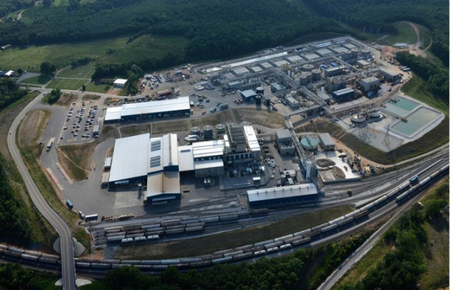 Archivo - Planta de recuperación de zinc de Técnicas Reunidas en Carolina del Norte (EEUU)