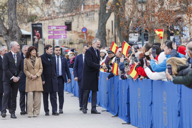 El Rey Felipe preside las jornadas de la proclamación de Isabel I de Castilla, 