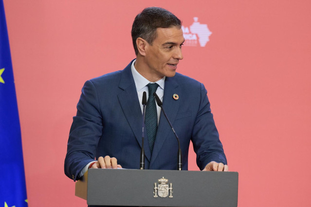 El presidente de Gobierno, Pedro Sánchez, se dice 