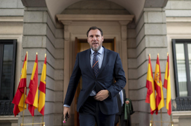 El ministro de Transportes y Movilidad Sostenible, Óscar Puente, en una imagen de archivo.