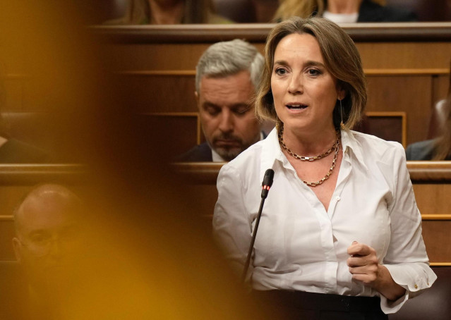 Archivo - La secretaria general del PP, Cuca Gamarra.