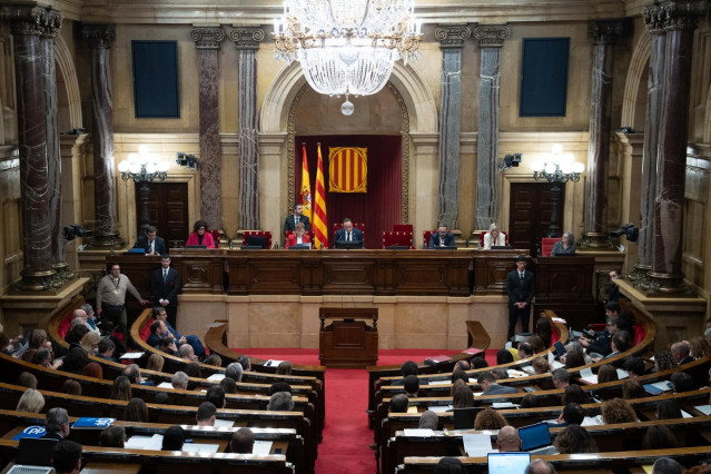 Pleno del Parlament, a 11 de diciembre de 2024