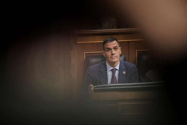 El presidente del Gobierno, Pedro Sánchez