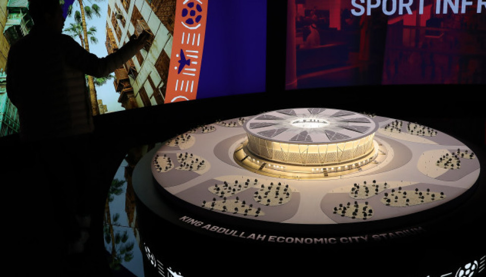 EuropaPress 6401264 riyadh dec 12 2024    model of the proposed king abdullah economic city