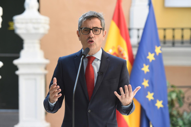 Archivo - El ministro de la Presidencia, Justicia y Relaciones con las Cortes, Félix Bolaños.