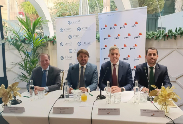 El presidente de la Confederación Española de Hoteles y Alojamientos Turísticos (Cehat), Jorge Marichal.