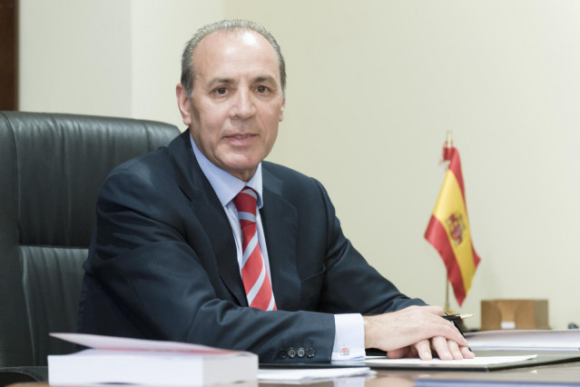 Archivo - El presidente de Confemetal, José Miguel Guerrero.