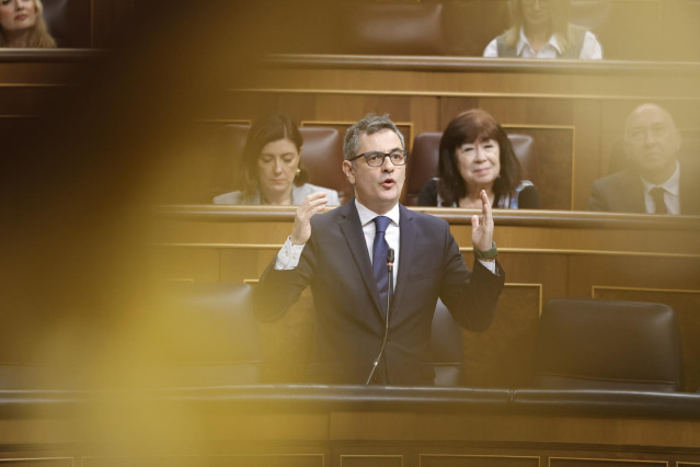 El ministro para la Presidencia, Relaciones con las Cortes y Justicia, Félix Bolaños.