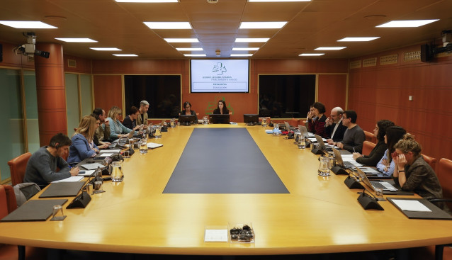 La Comisión de Educación ha debatido a propuesta de EH Bildu sobre los requisitos para acceder a una plaza de intérprete de lengua de signos