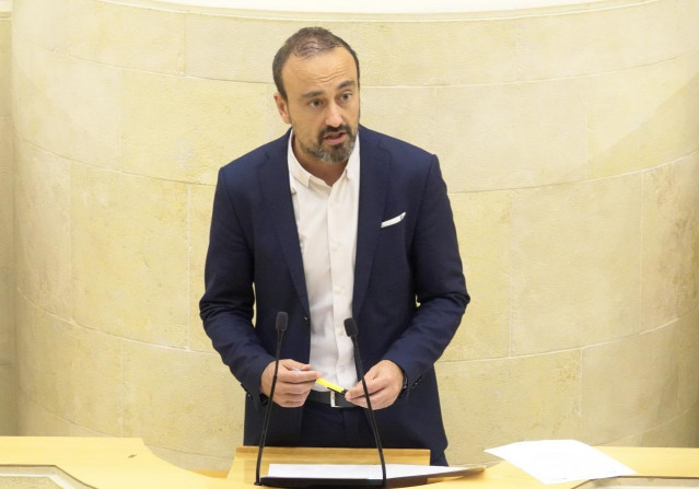 El diputado del PRC Javier López Estrada en el Parlamento