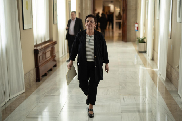 La portavoz de EH Bildu en el Congreso, Mertxe Aizpurua