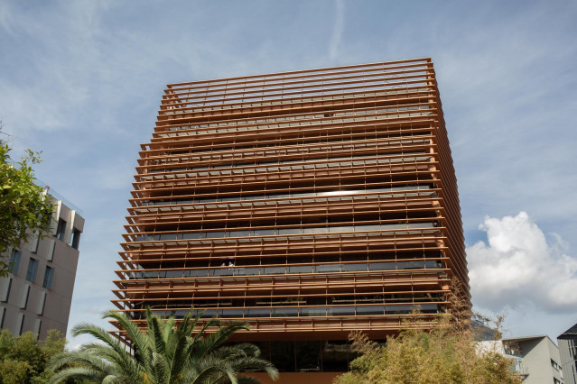 Archivo - elegación de la Comisión Nacional del Mercado de Valores (CMNV) en Barcelona.