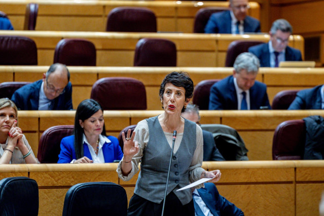 La ministra de Inclusión y Seguridad Social, Elma Saiz.