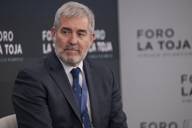 Archivo - El presidente de Canarias, Fernando Clavijo, durante la segunda jornada del Foro La Toja, a 4 de octubre de 2024, en la Illa de Toxa, Pontevedra, Galicia (España). El Foro La Toja – Vínculo Atlántico 2024, que celebra su sexta edición, se ha afi